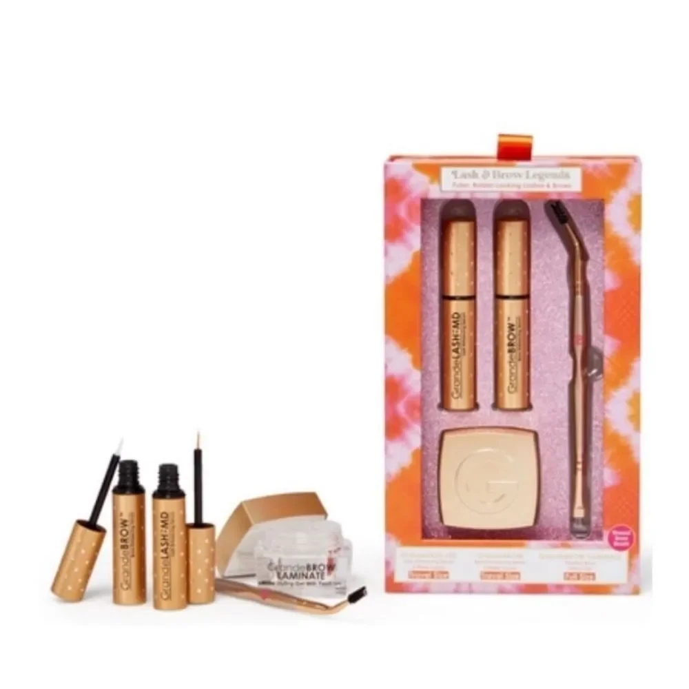 Grande Lash & Brow Legends 4Pc Set (NIB) Gold